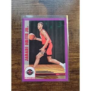 Jabari Smith Jr. 2022-2023 Panini Hoops #283 - Purple - Houston Rockets - NBA